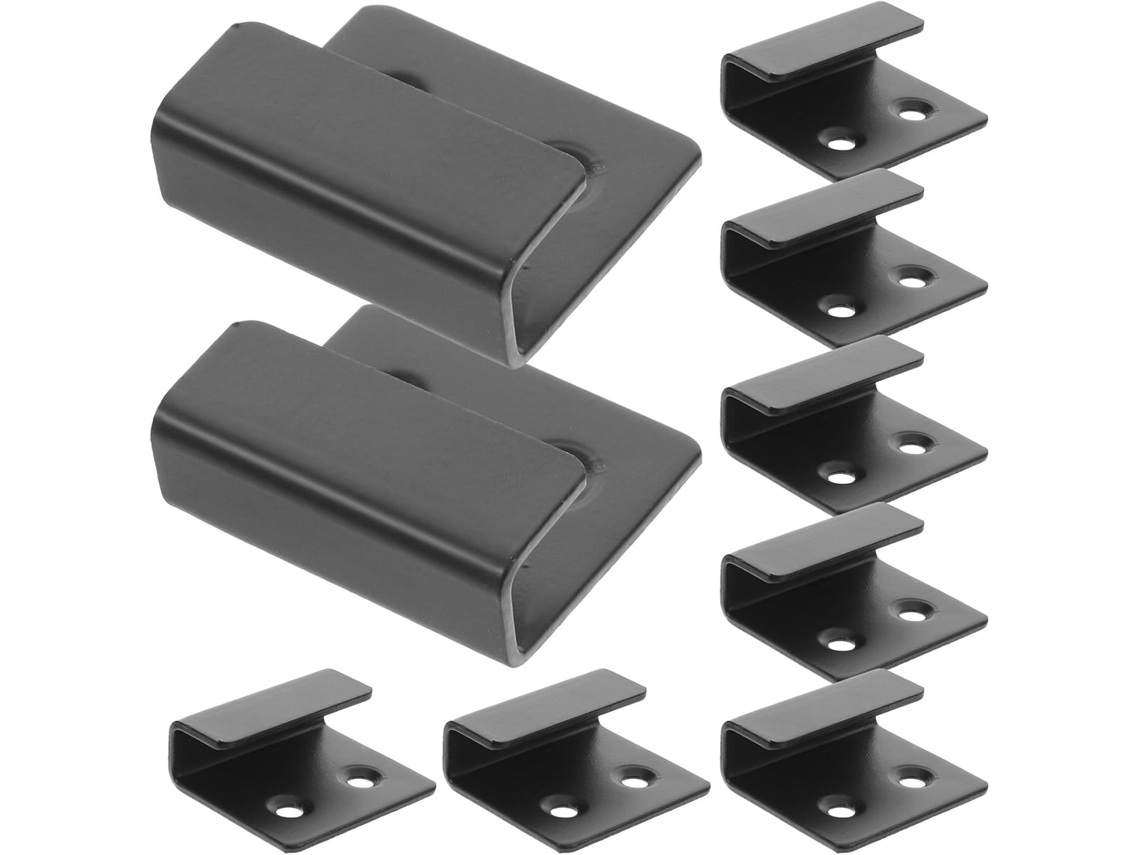 Conjunto De 10 Suportes Azulejos Em Aço Inoxidável 15mm Paredes Internas E Externas, Suporte Resistente