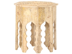 Side Table, Side Tables Vidaxl Marrom Madeira
