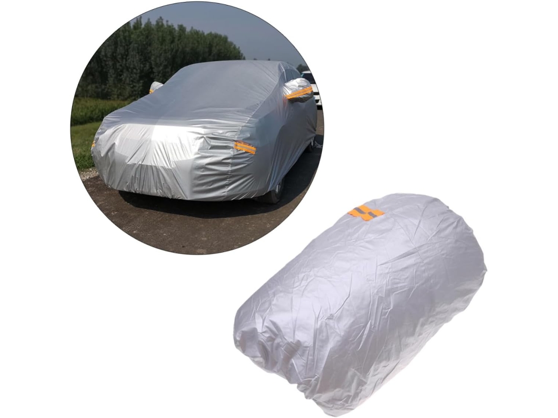 Capa Protetora Completa Para Carro, Resistente A Raios Uv E Arranhões, Proteção Solar Para Sedãs, Suvs E Outros Veículos.