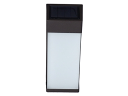 Luz de Parede Solar Led Vidro à Prova de Água Antiferrugem para Jardim Pátio Varanda MARCA