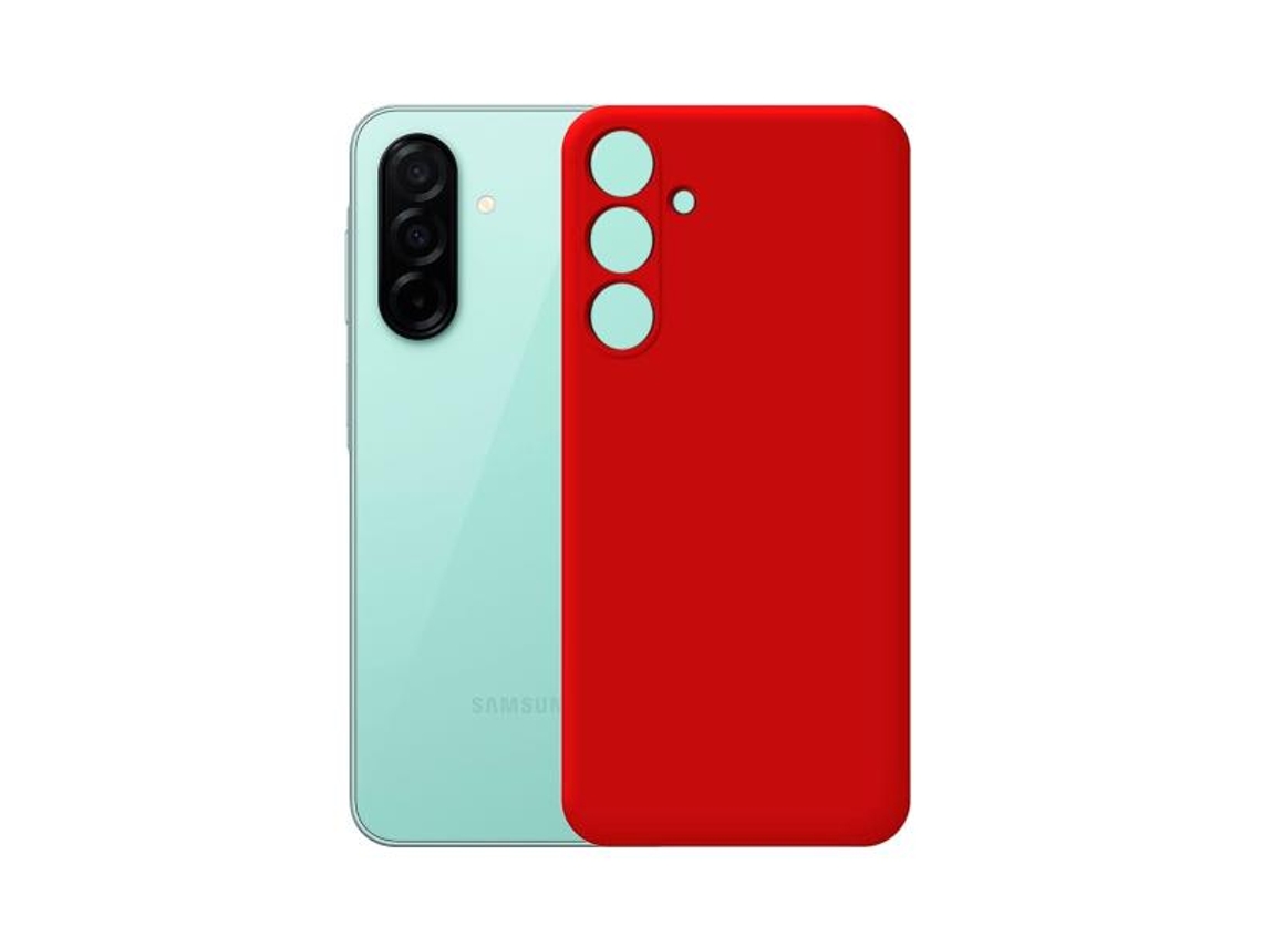 Capa Trasera Rojo Para Samsung Jc Silicone
