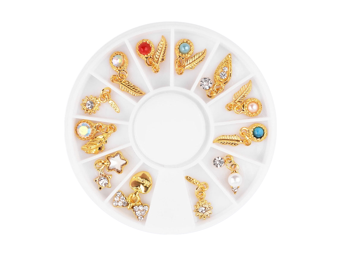 Pedras Redondas De Strass De Cristal Para Unhas Para Decorações De Arte De Unhas 3D Estilo 7 ZMDECQNA
