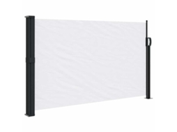 Retractable Side Awning, Retractable Side Awnings Vidaxl Branco Poliéster (120 X 500 Cm)