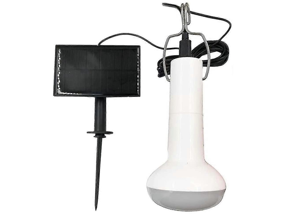 Lâmpada Led Solar Com Painel Solar, Recarregável Para Camping. Olysi Shop