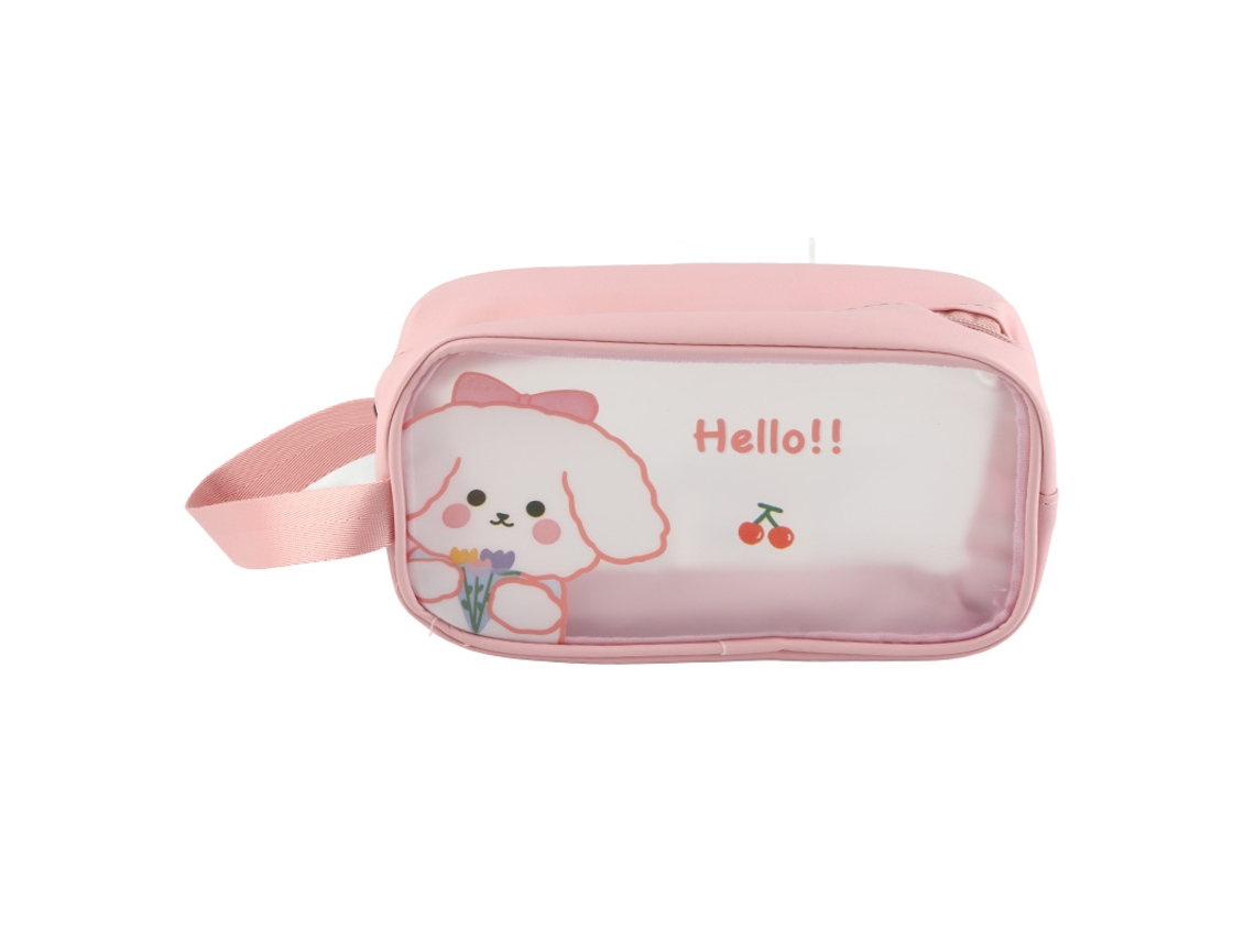Bolsa de Maquiagem Mini à Prova D'água com Estampa Shrapnel S/MARCA