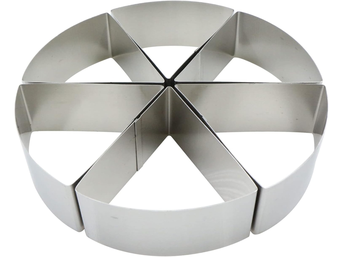 Forma Circular Em Aço Inox Para Torta/mousse, Resistente Ao Calor, Ideal Para Bolos, Pizza E Festas. Igvtrade