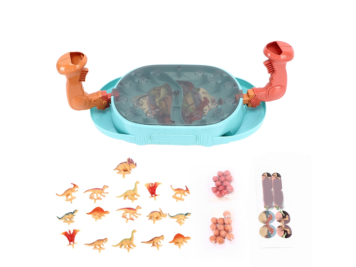 Mali jogo de Dinossauro Bounce 2 Jogadores Jogo de Tabuleiro com Tiro Brinquedo Educativo para Crianças Adultos