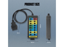Can Bus Analyzer Breakout Box Obdii 16-pin Protocol Detector With Led