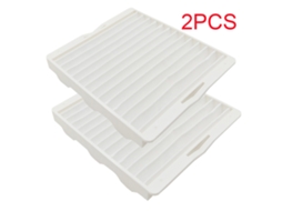Filtro hepa branco para samsung, 2 peças, sc41e0, sc4170, sc4180, sc4190, sc5240, sc5250, sc5280, sc52e0, sc5670, peças de filtro wuyan