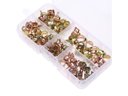 Conjunto De Clips Laxiscreed Para Fixação De Molas, Mangueiras, Tubos De Combustível E Água