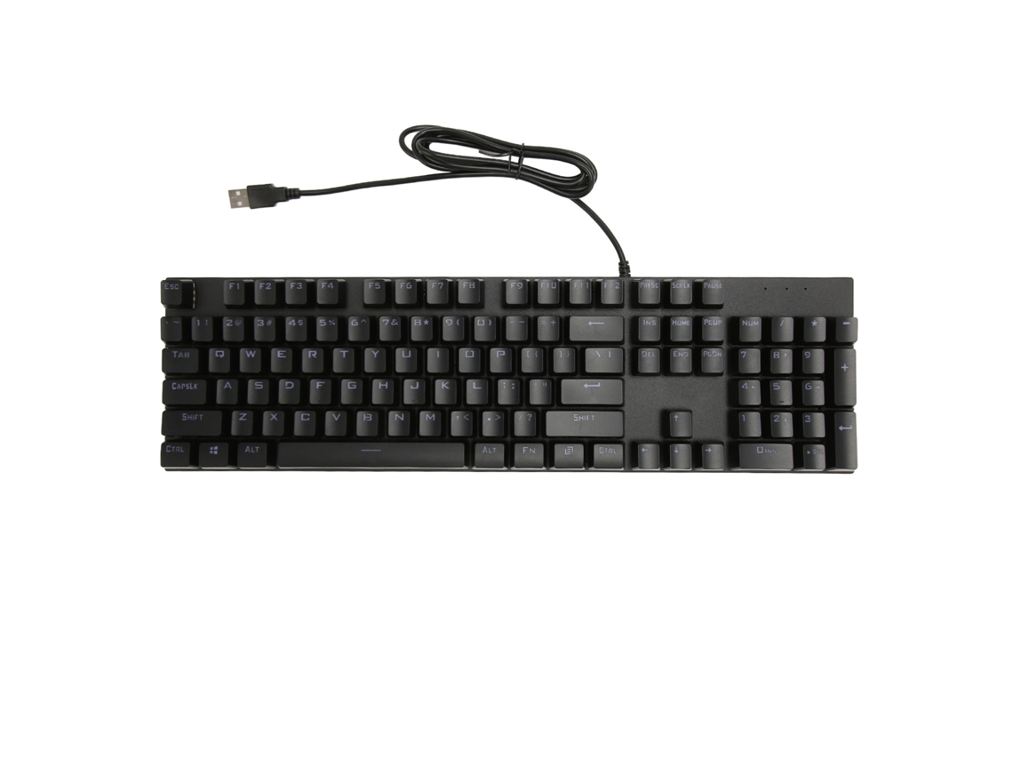 Lurelia Teclado Numérico Usb, Com Fio, 104 Teclas, Mecânico, Rgb, Gaming, Compacto, Windows