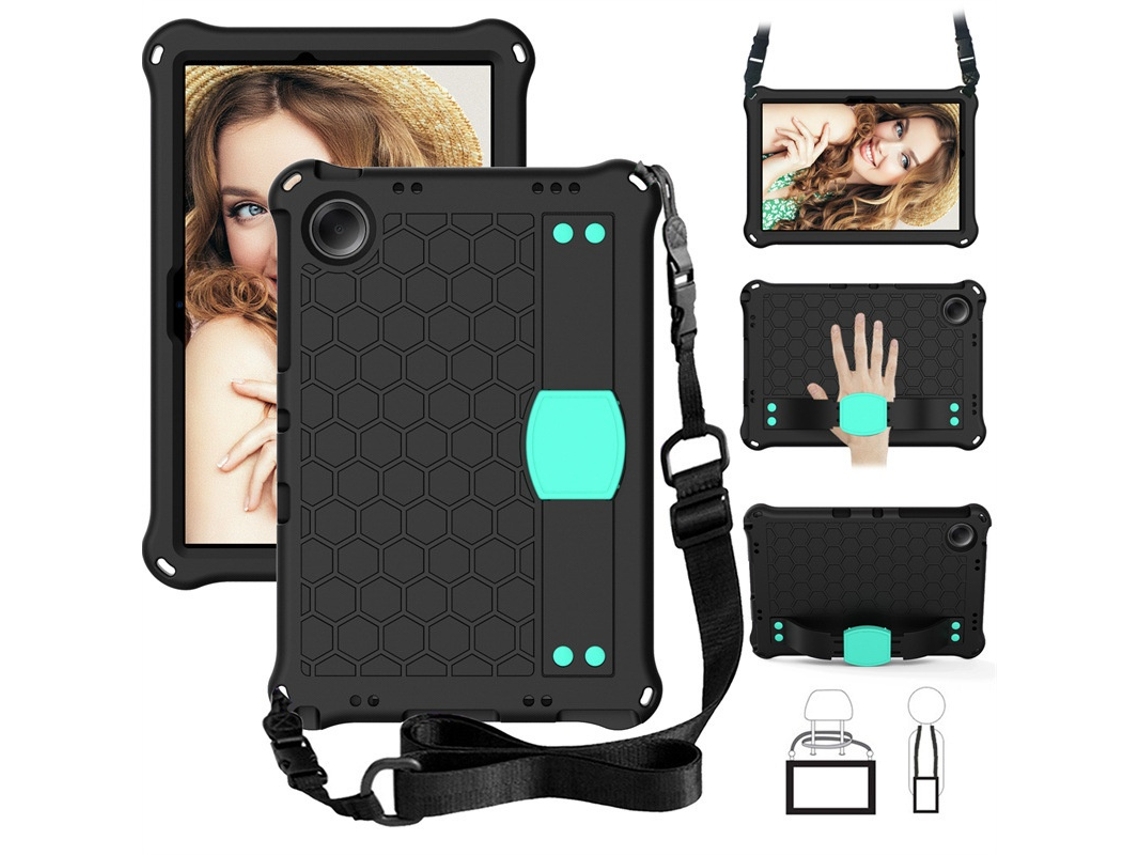 Elysve Capa Telemóvel Para Samsung Tab A9 De Verde Escuro, 8,7 Polegadas