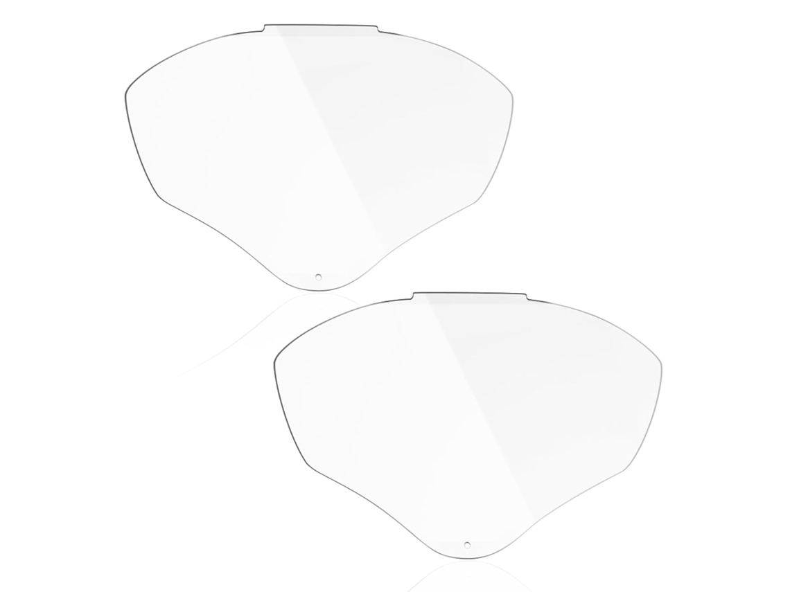 2 Lentes De Substituição Para Protetor Facial S8555, Antiembaçante, Compatíveis Com O Protetor Facial Uvex S8500/s8510