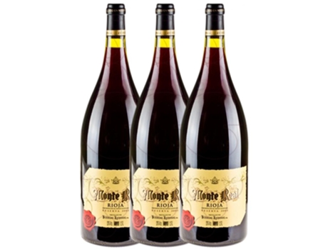 Vinho BODEGAS RIOJANAS Bodegas Riojanas Monte Real Rioja Reserva (1.5 L - 3 unidades)