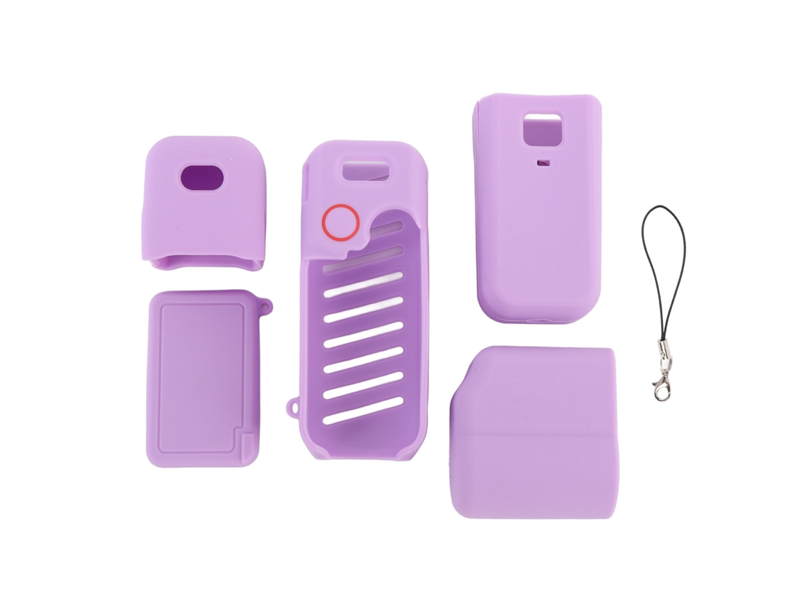 Capa Protetora De Silicone Para Câmera Pocket Resistente A Arranhões Com Protetor De Lente