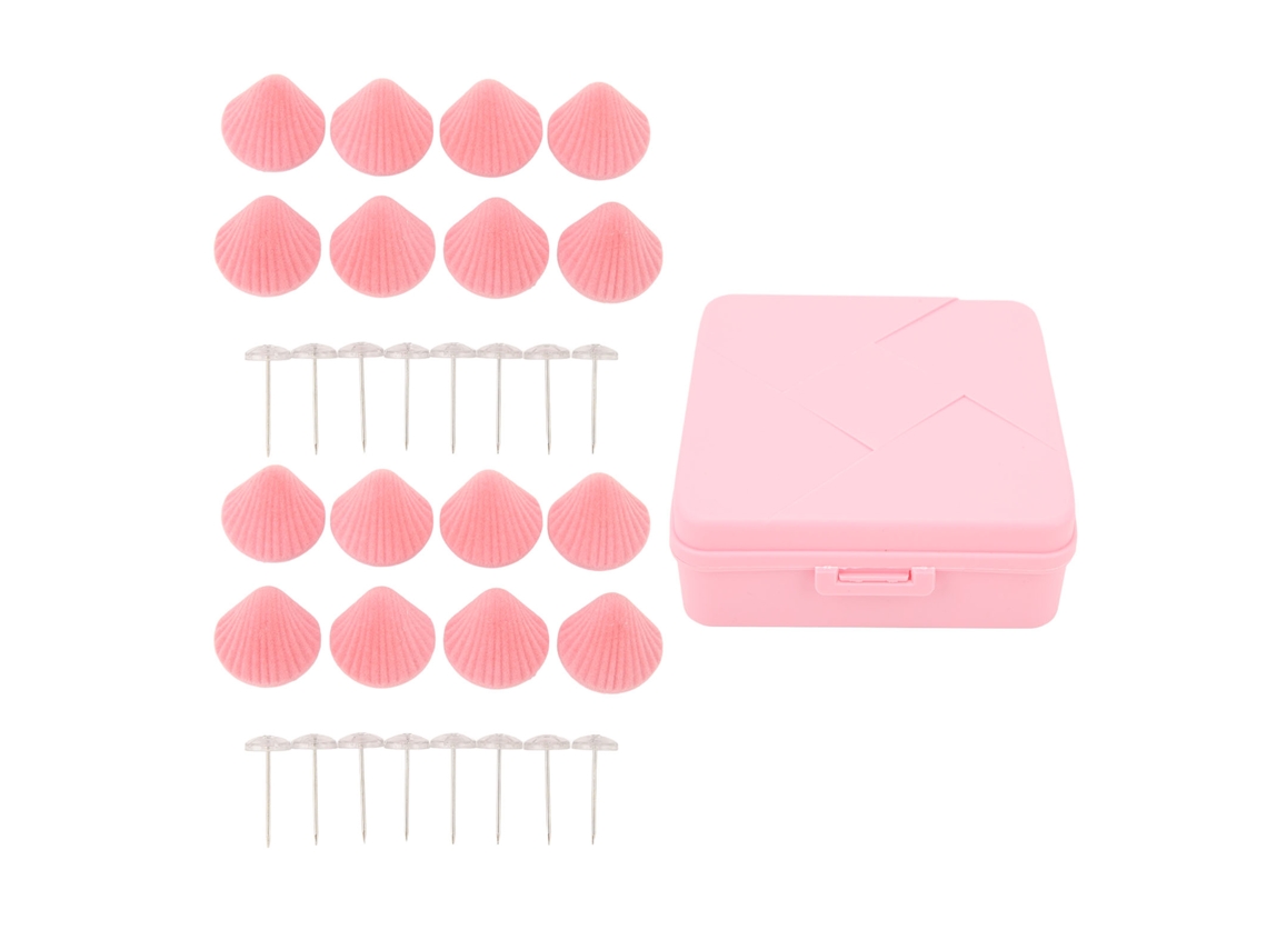 Juego De 16 Alfileres Para Edredones, Reutilizables, Con Desbloqueo Con Una Sola Llave Para Edredones, Cojines, Cortinas, Color Rosa