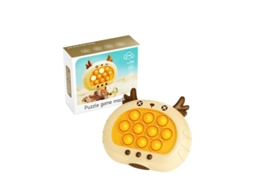 Pop It Poppit Electronico Popping It ,anti Estres,puzzle Pop Juego, Juguete , Marron Claro, Nuevo