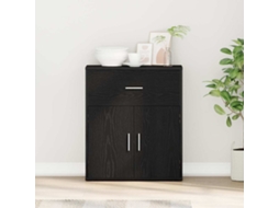 Vidaxl Buffet Carvalho Preto 60 X 31 X 70 Cm Madeira Processada