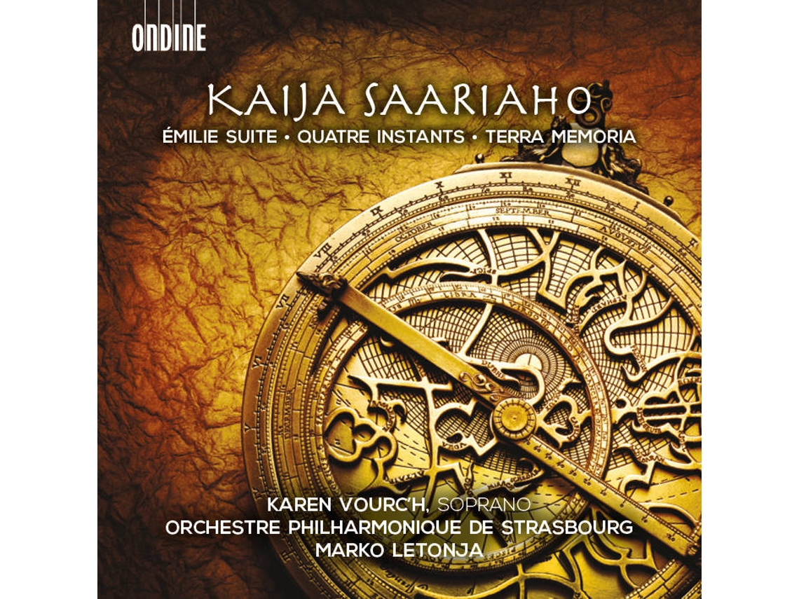 CD Vourc'h/Letonja/OP de Strasbourgh - Emilie Suite/Quatre instants/+ (1CD)