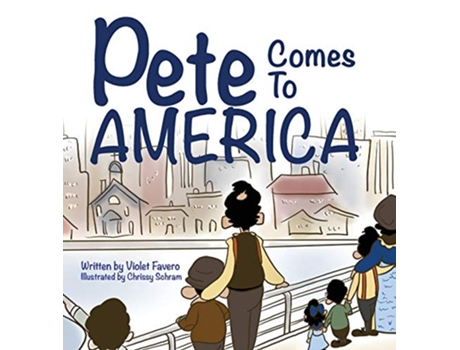 Livro Pete Comes To America de Violet Favero Yaya Silly Road Books Meadow (Inglês)