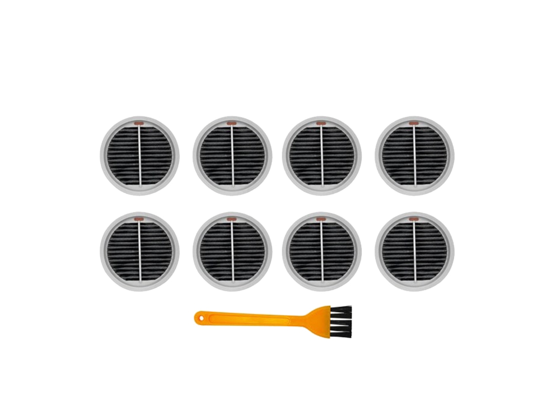 Filtro hepa de 8 unidades para peças de aspirador de pó portátil sem fio Xiaomi Roidmi NEX X20 F8 Pro