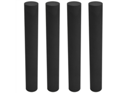 Laxiscreed Bastões De Agitação Em Grafite De Alta Pureza, Resistentes À Corrosão, Conjunto De 5 Peças, 20mm
