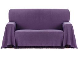 Plaid EYSA Espiga (180 x 260 cm - Algodão - Morado)