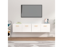Wall Cabinet, Wall Cabinets Vidaxl Branco Madeira Processada (80 X 35 X 36.5 Cm)