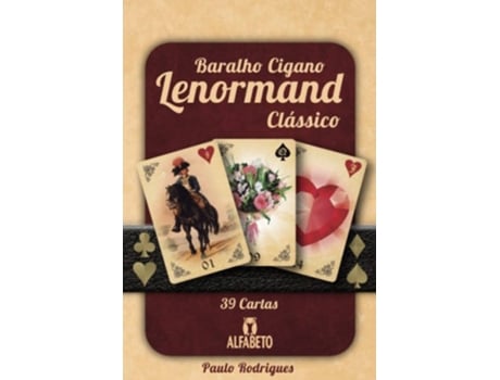 Livro Baralho Cigano - Lenormand Clássico de Paulo Rodrigues (Português)