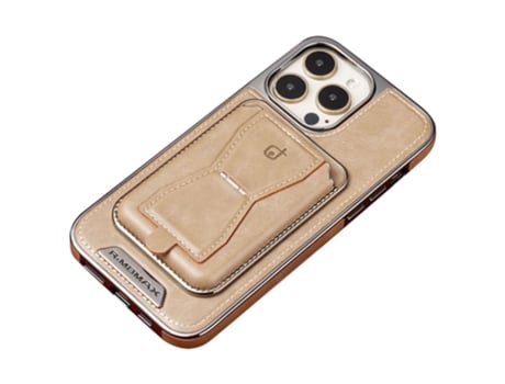 Suporte Casa Inch Ardósia Para Iphone 12 Pro Rmbmax Pele Sintética Com Porta-cartões Cinzento