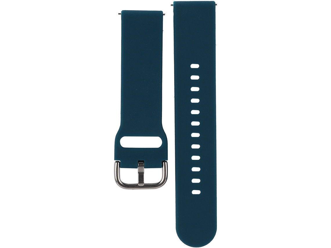 Cinturão Silicone Substituir Samsung Galaxy Watch Active R500/garmin Vvivoactive3 Azul Royal