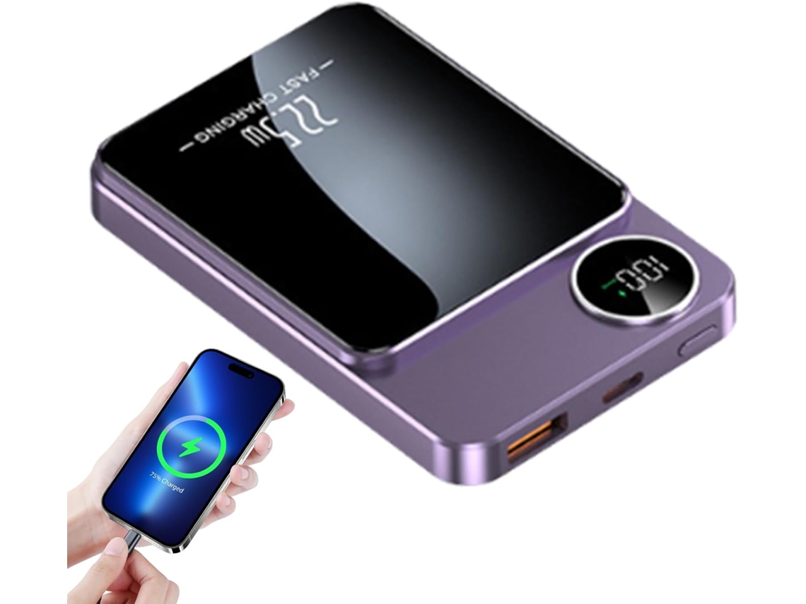 Base De Carregamento Magnético Portátil E Rápida Para Celular