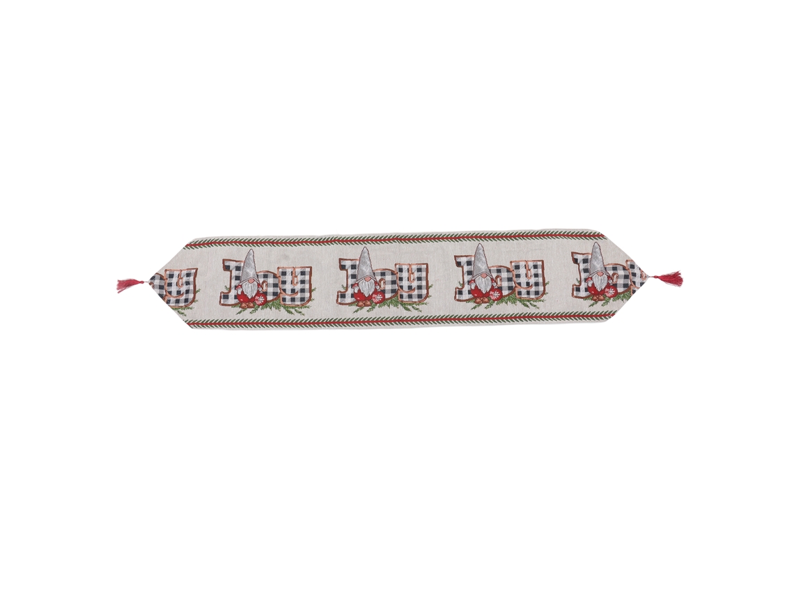 Rolo De Mesa Natal Reutilizável Lavável 1.8m Tecido Tricô 2
