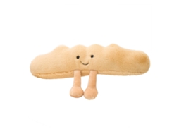 Brinquedo De Pelúcia De Pão Croissant Travesseiro De Pelúcia Cute Macio Presente Natal Aniversário