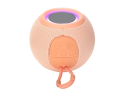 Caixa de Som Bluetooth Sem Fio EOOCOO (subwoofer com Luz Colorida)