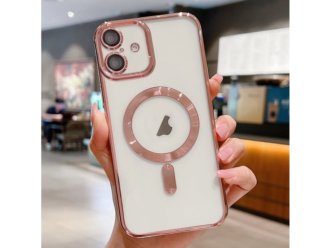 Capa Para Iphone 16 - Revestimento Eletroplástico - Tecnologia Magsafe