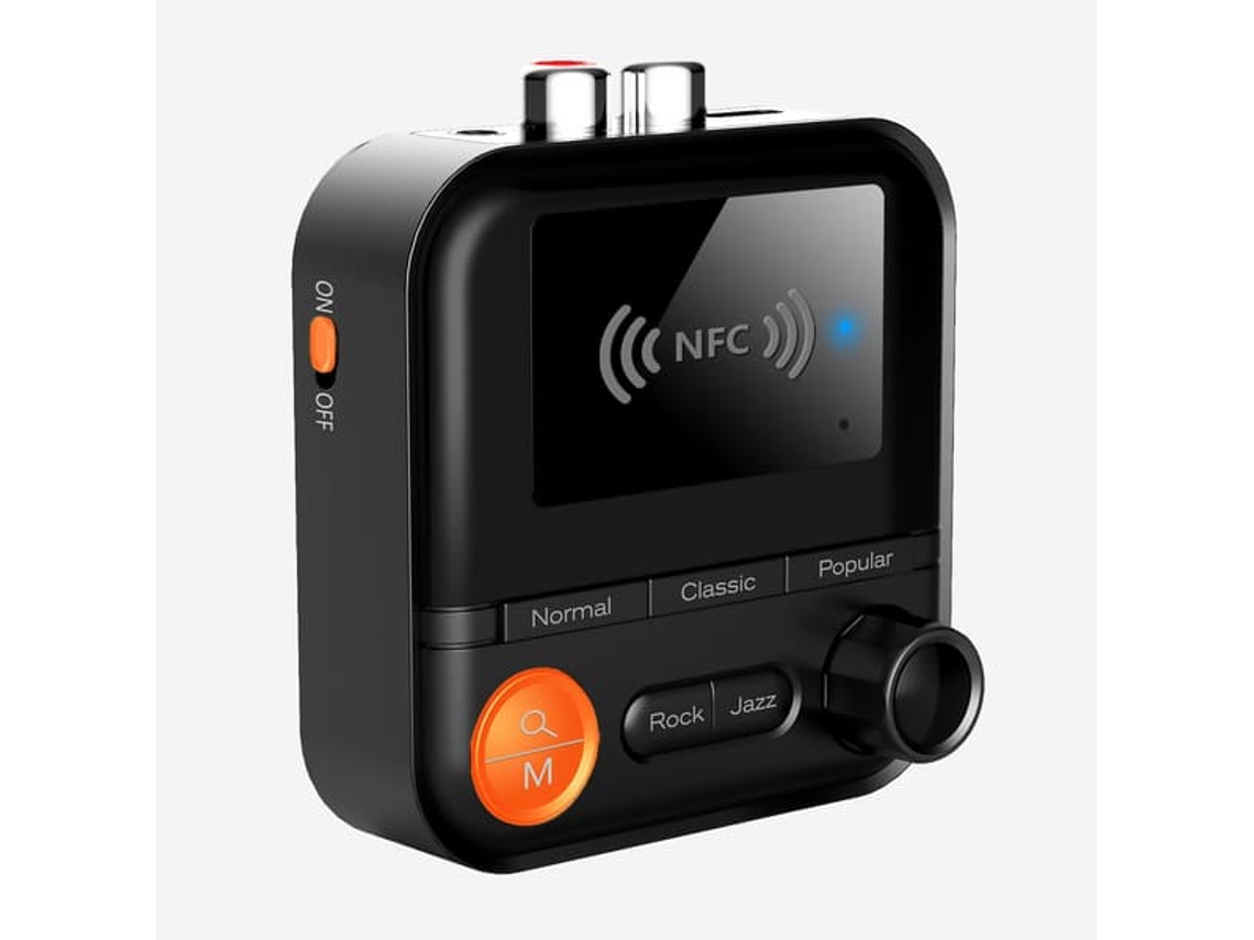Receptor Bluetooth 5.2 Adaptador Nfc De Áudio Sem Fio Conversor