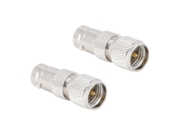 Adaptadores Mali Bnc fêmea para UHF Rf em latão niquelado