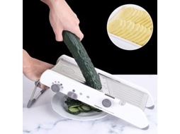 Multiuso para Cozinha com Corte Ajustável, Mandolim Queimador de Gordura com Lâmina de Aço Inoxidável para Preparação Segura e Personalizada Slowmoose