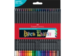 Lápis de Cor Black Edition FABER-CASTELL 24 un