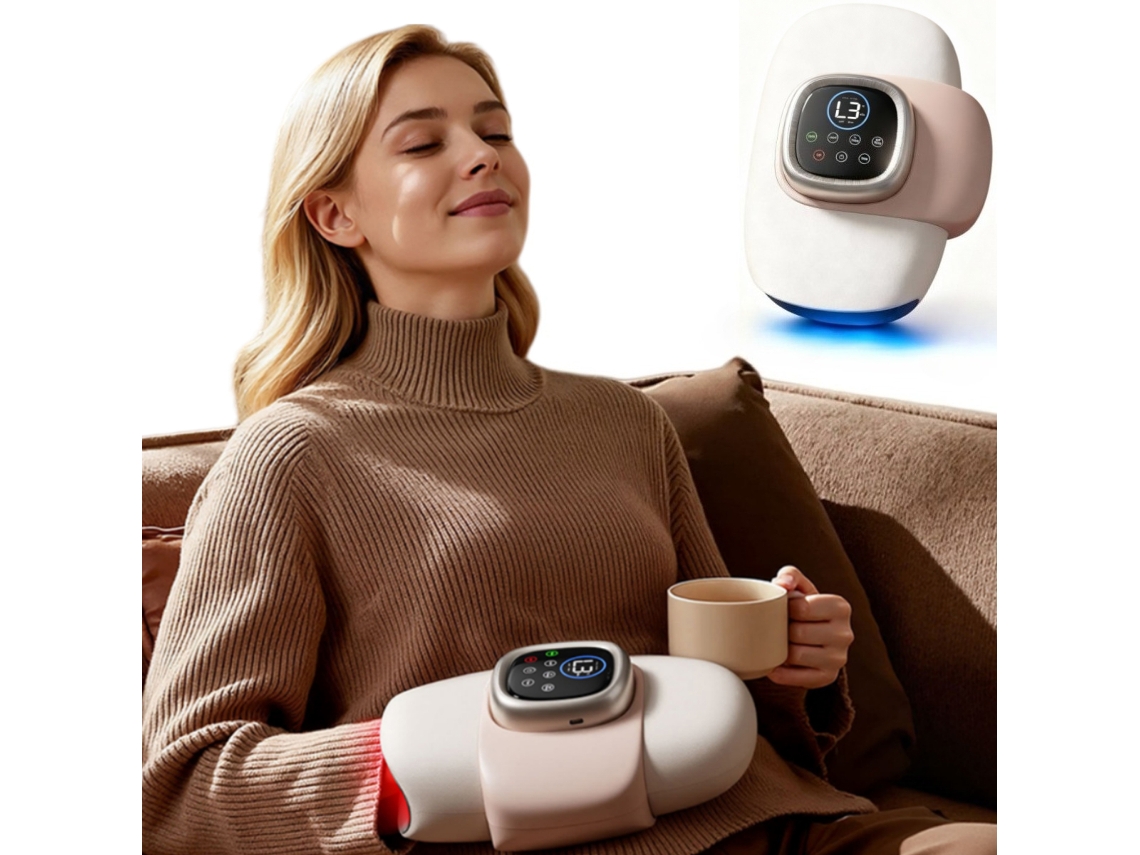Massageador de Mão Elétrico com Airbag OHPA Pr h02 Branco
