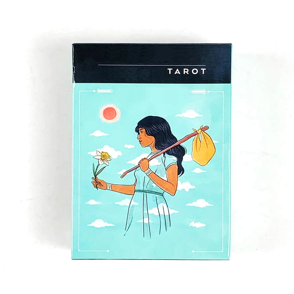 Jogo De Tabuleiro De Tarô Para Adivinhação E Previsão, Versão Em Inglês, 10,5 X 7,5 Cm, Jogo De Cartas Casual Para Toda A Família.
