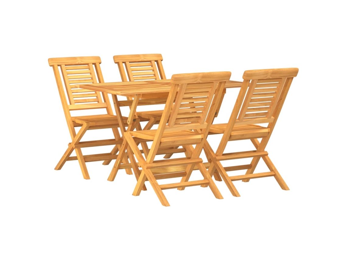 Garden Dining Set, Garden Dining Sets Vidaxl Marrom Madeira (n/a)