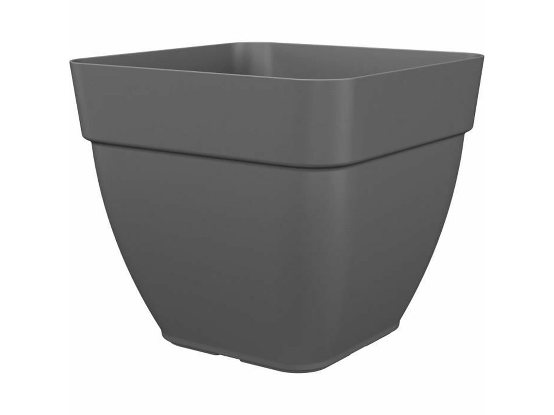 Vaso ARTEVASI Antracite Plástico 37x37 cm