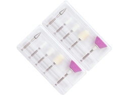 Conjunto De 10 Cabeças Multifuncionais Para Polimento E Lixamento De Unhas.