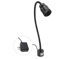 Lâmpada Led de Trabalho com Pescoço de Ganso 7w Base Magnética para Máquinas e Leitura | S/MARCA