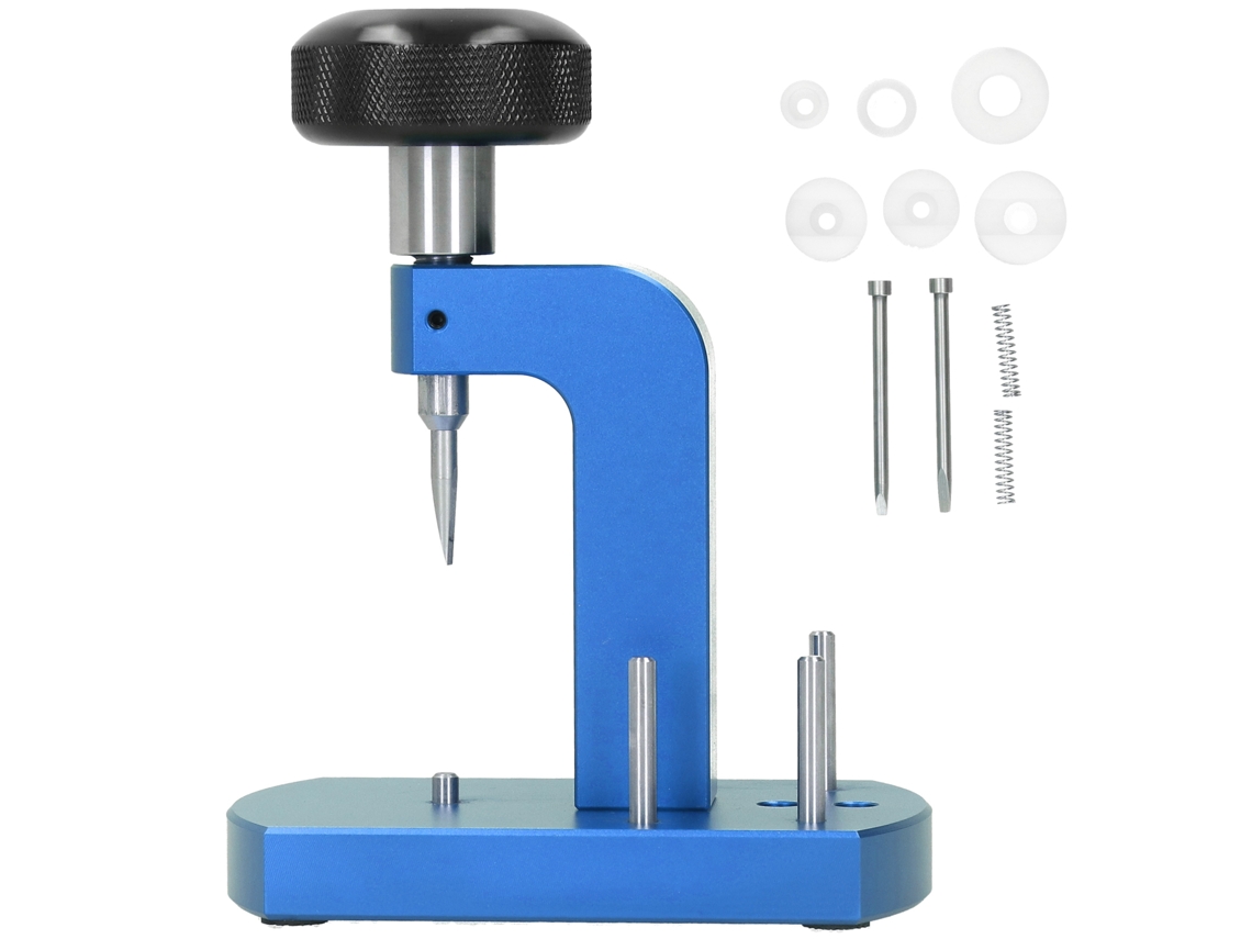 Ferramenta Profissional Aberto Tampa Relógio Reparo Máquina Azul
