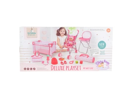 Conjunto De Bonecas 31cm Rosa 88869 Tutu Love Tutu Love