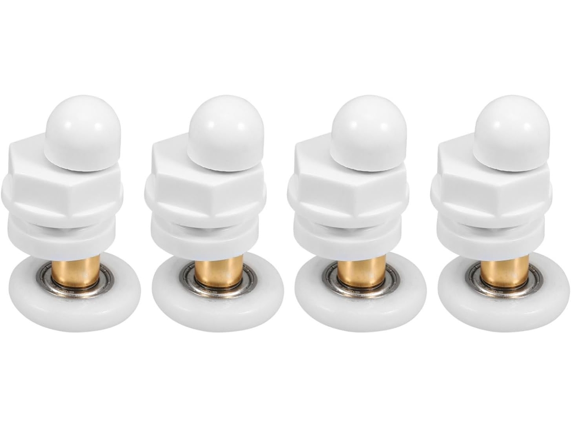 Iplusmile Rodízios Para Porta De Chuveiro, Kit Com 4 Peças Em Nylon E