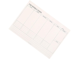 Bloc-notes Prize De Notes Professionnel Pour Blanc En Papier Emploi Du Temps Quotidien Et Liste À Cocher Au